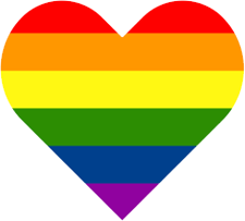 LGBTQ+ pride, love, acceptance, and support for the LGBTQ+ community